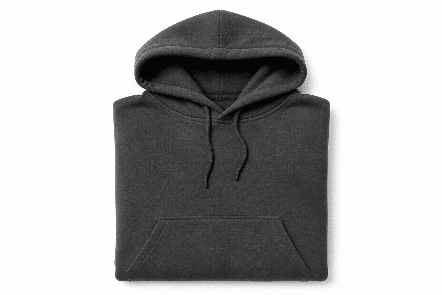 Fleece Hoodie Charcoal